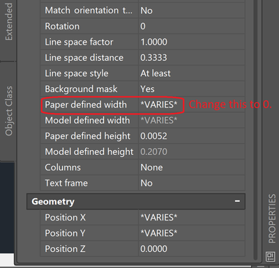 MLeaderWidthFix 20 properties palette