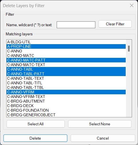 DeleteLayerByFilter deletelayerbyfilter 000